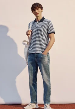 Kurzarm Poloshirt in Piquéstruktur
