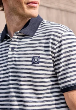 Kurzarm Poloshirt in Piquéstruktur