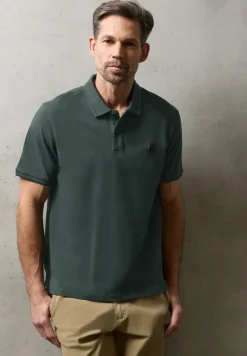 Kurzarm Poloshirt in Stretchqualität