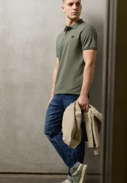 Kurzarm Poloshirt in Stretchqualität