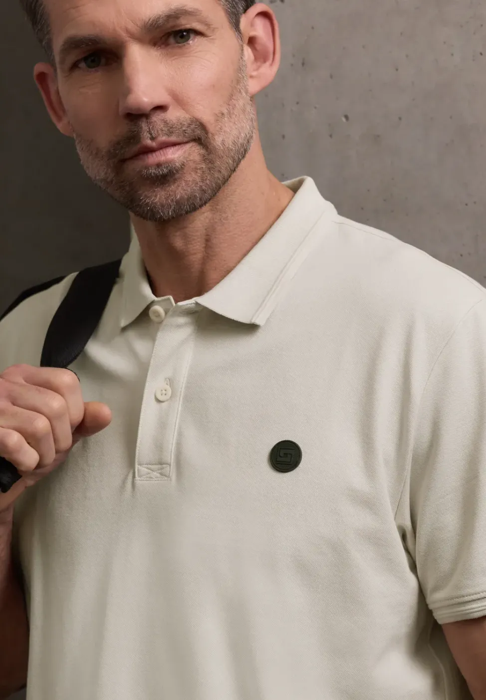 Kurzarm Poloshirt in Stretchqualität
