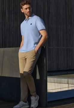 Kurzarm Poloshirt in Stretchqualität