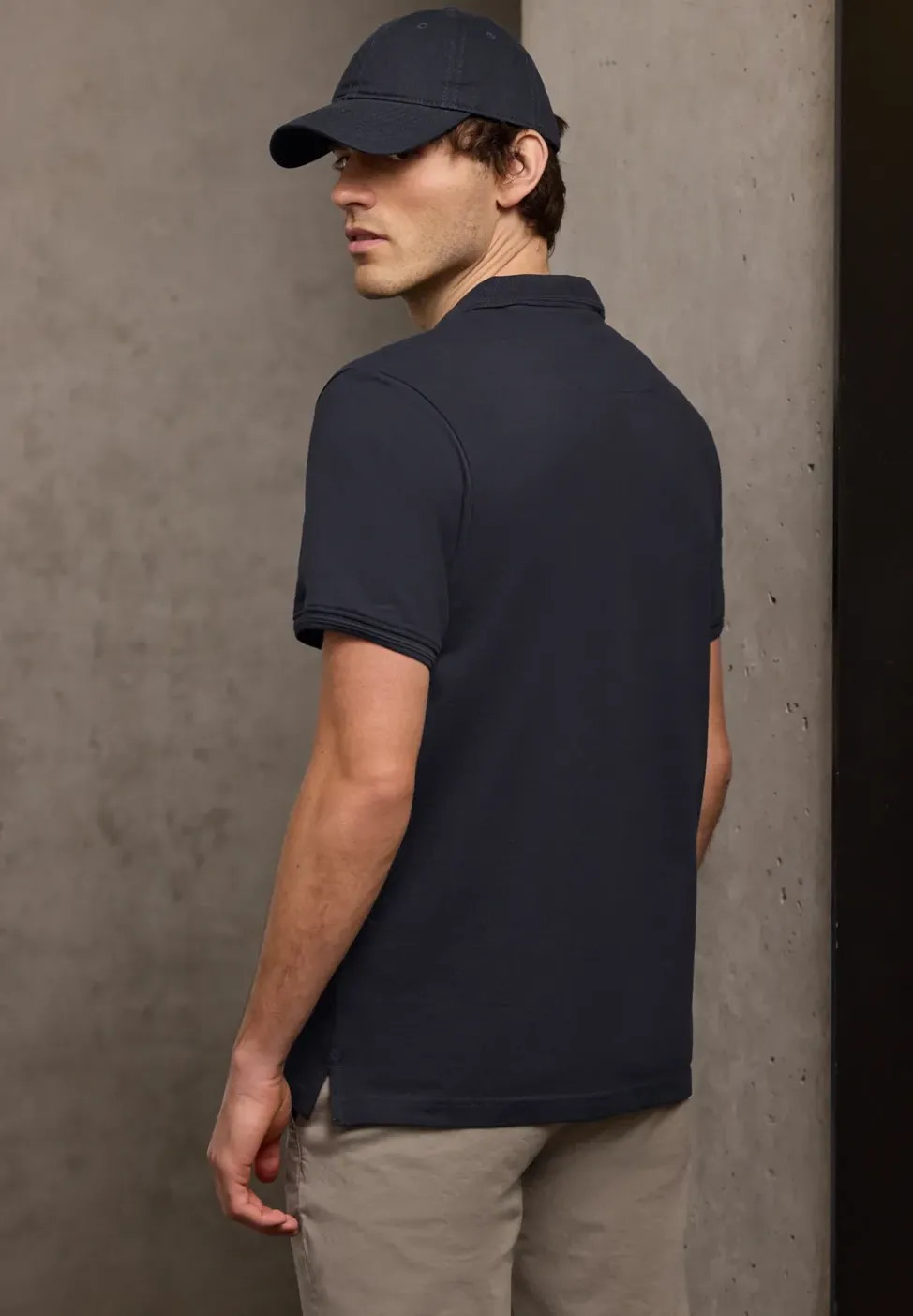 Kurzarm Poloshirt in Stretchqualität