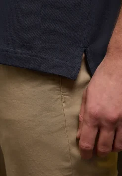 Kurzarm Poloshirt in Stretchqualität