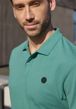 Kurzarm Poloshirt in Stretchqualität