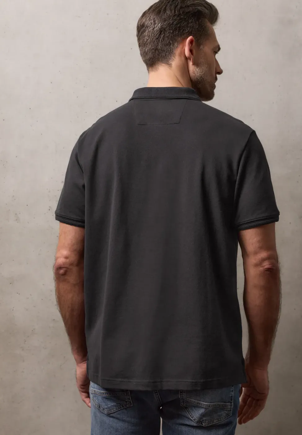 Kurzarm Poloshirt in Stretchqualität