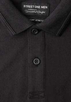 Kurzarm Poloshirt in Stretchqualität