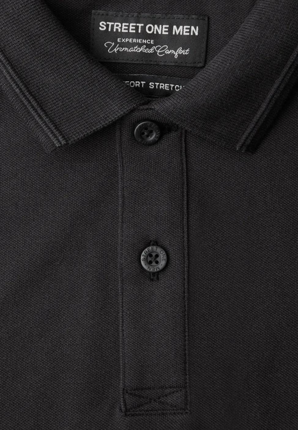 Kurzarm Poloshirt in Stretchqualität