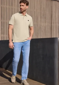 Kurzarm Poloshirt in Stretchqualität