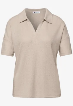 Kurzarm Poloshirt in Unifarbe