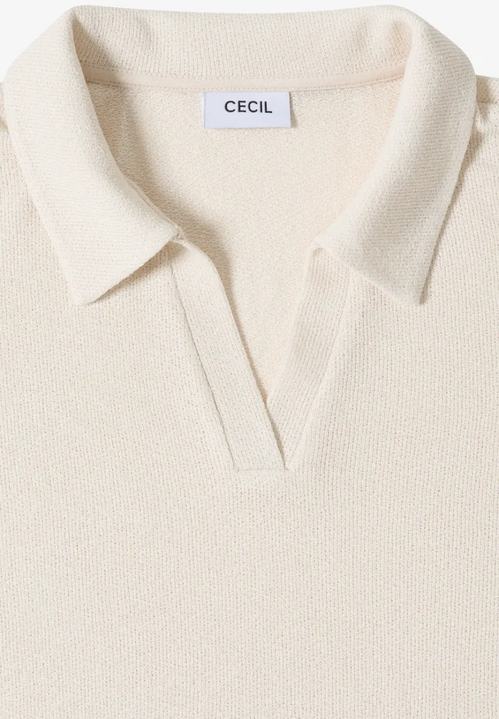 Kurzarm Poloshirt in Unifarbe