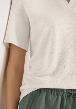 Kurzarm Poloshirt in Unifarbe