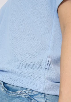 Kurzarm Poloshirt in Unifarbe
