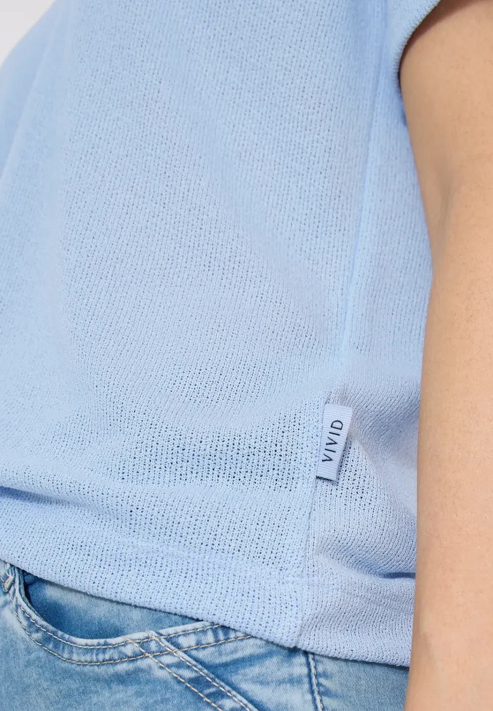 Kurzarm Poloshirt in Unifarbe