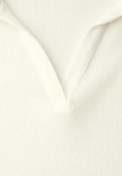 Kurzarm Poloshirt in Unifarbe