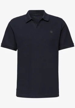 Kurzarm Poloshirt mit Struktur