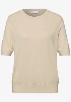 Kurzarm Pullover mit Rundhals