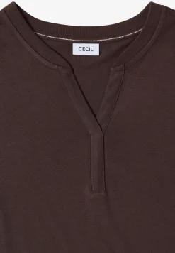 Kurzarm Shirt im Tunika-Look