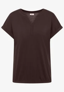 Kurzarm Shirt im Tunika-Look