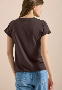 Kurzarm Shirt im Tunika-Look