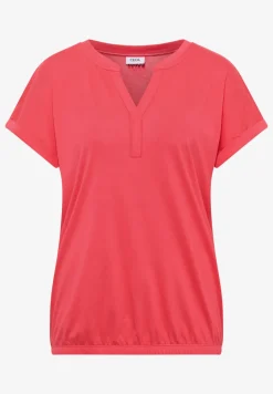 Kurzarm Shirt im Tunika-Look
