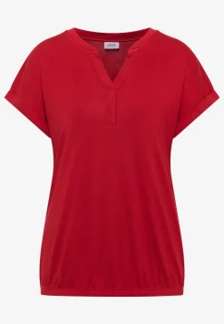 Kurzarm Shirt im Tunika-Look