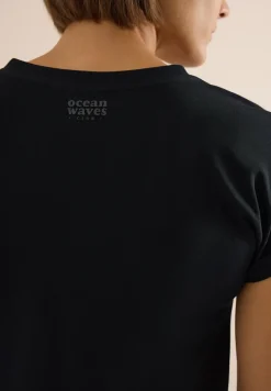 Kurzarm Shirt im Tunika-Look
