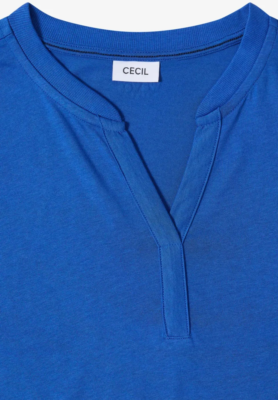 Kurzarm Shirt im Tunika-Look