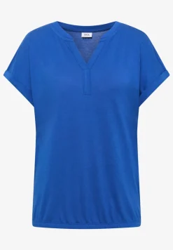 Kurzarm Shirt im Tunika-Look