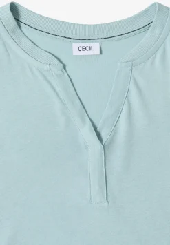 Kurzarm Shirt im Tunika-Look