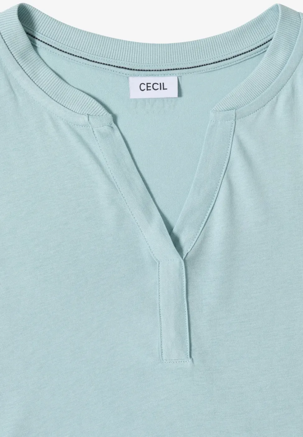 Kurzarm Shirt im Tunika-Look
