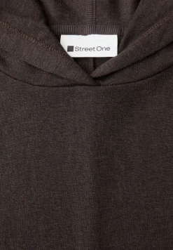 Kurzarm Shirt mit Kapuze und Tunnelzug
