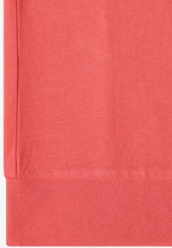 Kurzarm Shirt mit V-Neck in Unifarbe