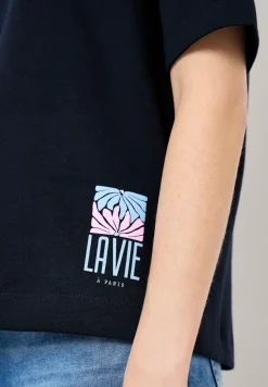 Kurzarm Sweatshirt mit Backprint