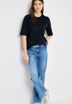 Kurzarm Sweatshirt mit Backprint