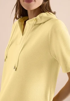 Kurzarm Sweatshirt mit Kapuze