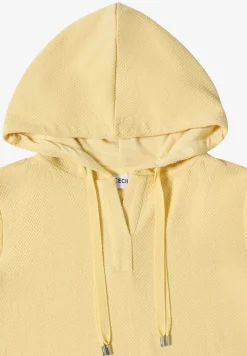 Kurzarm Sweatshirt mit Kapuze