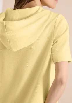 Kurzarm Sweatshirt mit Kapuze