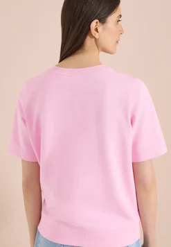 Kurzarm Sweatshirt mit Rundhals