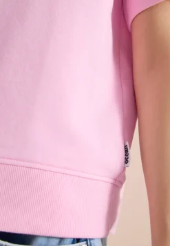 Kurzarm Sweatshirt mit Rundhals