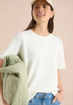 Kurzarm Sweatshirt mit Rundhals