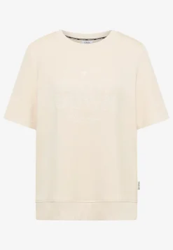 Kurzarm Sweatshirt mit Wording