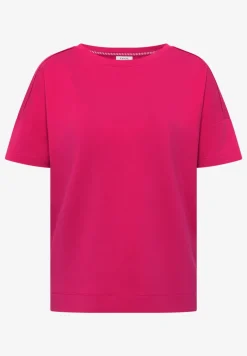 Kurzarm T-Shirt mit Schulterdetail