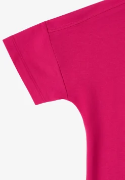 Kurzarm T-Shirt mit Schulterdetail