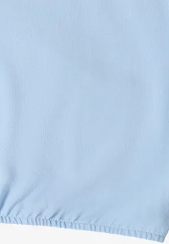 Kurzarm Bluse mit Strukturmix
