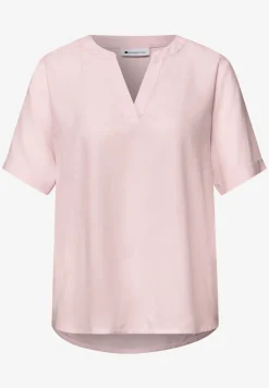 Kurzarm Bluse mit Turn-Up