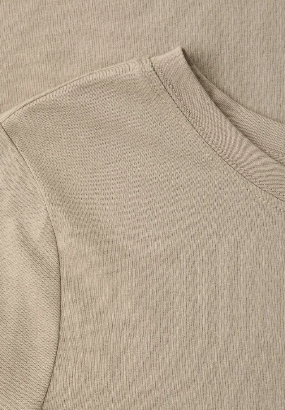 Kurzarm Longshirt mit Rundhals