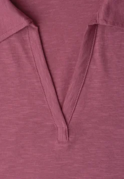 Kurzarm Poloshirt aus Jersey