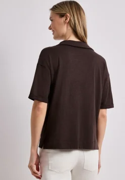 Kurzarm Poloshirt aus Jersey