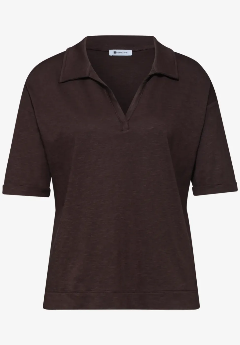 Kurzarm Poloshirt aus Jersey